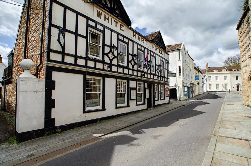 White Hart Inn Wells Eksteriør billede